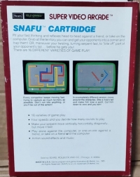 Snafu (Super Video Arcade) Box Art