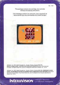 Checkers [CA] Box Art