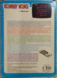 Donkey Kong Box Art