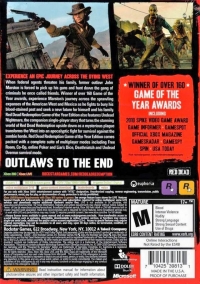 Red Dead Redemption: Game of the Year Edition (49007-3) Box Art