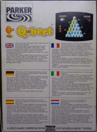 Qbert Box Art