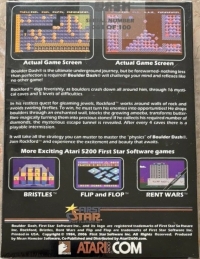 Boulder Dash (black box) Box Art