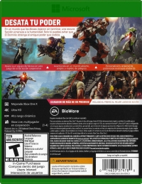 Anthem [AR][CL][MX] Box Art