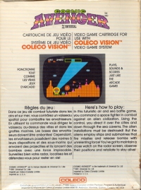 Cosmic Avenger [CA] Box Art