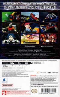 Super Robot Wars Y Box Art