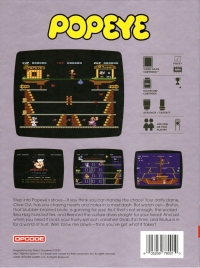 Popeye (OpCode) Box Art