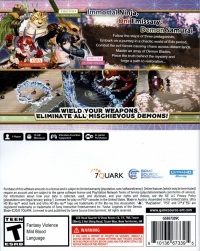 Yasha: Legends of the Demon Blade Box Art