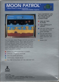 Moon Patrol (Atari Corp.) Box Art
