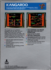 Kangaroo (Atari Corp.) Box Art