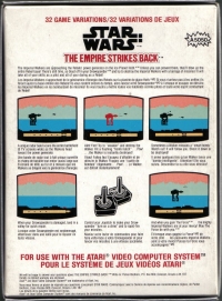 Star Wars: The Empire Strikes Back [CA] Box Art