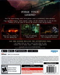 Blades of Fire - Day One Edition Box Art