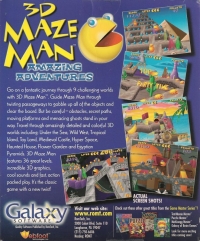 3D Maze Man: Amazing Adventures Box Art