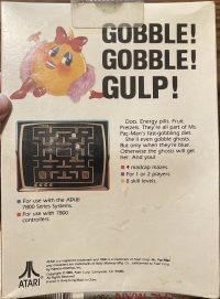 Ms. Pac-Man (1988) Box Art