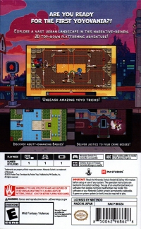 Pipistrello and the Cursed Yoyo Box Art