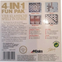 4-in-1 Fun Pak (Acclaim Entertainment, Inc.) Box Art