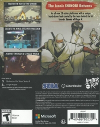 Shinobi: Art of Vengeance Box Art