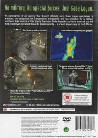 Syphon Filter: Dark Mirror [UK] Box Art
