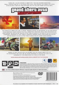 Grand Theft Auto: Liberty City Stories [PEGI FRONT COVER] Box Art