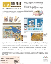 SimCity 2000 [NL] Box Art
