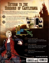 Castlevania: Portrait of Ruin - Official Strategy Guide Box Art