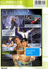 WWE WrestleMania 21 - Classics Box Art