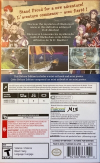 Ys X: Proud Nordics - Deluxe Edition Box Art