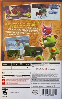 Yooka-Replaylee Box Art
