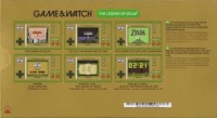 Game and Watch The Legend of Zelda Box Art