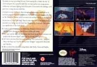 Lion King, The (SNS-ALKE-USA) Box Art