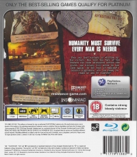 Resistance 2 - Platinum Box Art