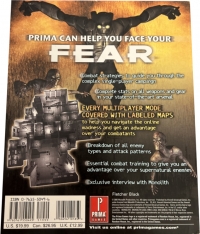 F.E.A.R. (0-7615-5049-6) Box Art