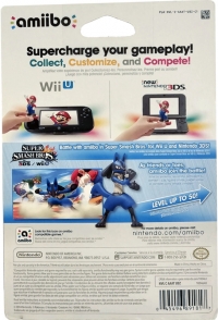 Super Smash Bros. - Lucario (100464B) Box Art