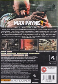 Max Payne 3 (Cemetery Multiplayer Map) Box Art