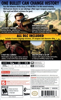 Sniper Elite III: Ultimate Edition (SOS01258) Box Art
