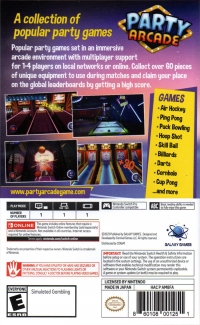 Party Arcade (Galaxy Games) Box Art