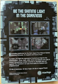 Jumping at Shadows (clear cartridge) Box Art