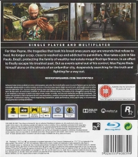 Max Payne 3 (Cemetery Multiplayer Map) Box Art