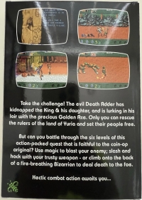 Golden Axe Box Art