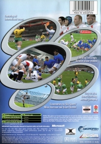 WCR: World Championship Rugby Box Art