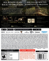Elder Scrolls IV, The: Oblivion Remastered - Deluxe Edition [CA] Box Art