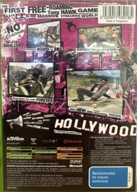 Tony Hawk's American Wasteland Box Art