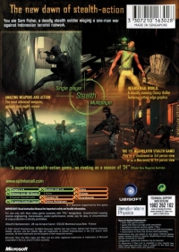 Tom Clancy's Splinter Cell: Pandora Tomorrow Box Art