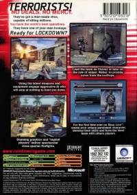 Tom Clancy's Rainbow Six: Lockdown Box Art
