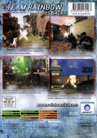 Tom Clancy's Rainbow Six 3: Black Arrow Box Art