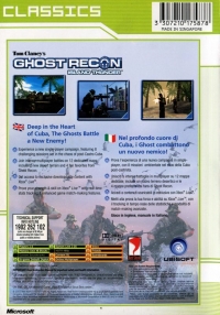 Tom Clancy's Ghost Recon: Island Thunder - Classics Box Art