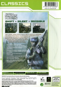 Tom Clancy's Ghost Recon - Classics Box Art