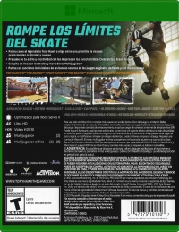 Tony Hawk's Pro Skater 1 + 2 (88512206MX) Box Art