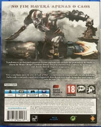 God of War III Remasterizado Box Art