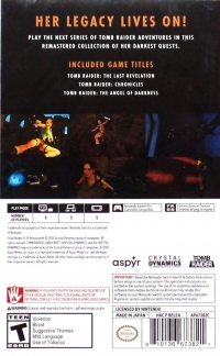 Tomb Raider IV–VI Remastered Box Art