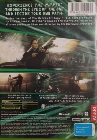Matrix, The: Path of Neo Box Art